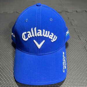 Callaway Rogue Odyssey Chrome Soft Golf Hat Blue Adjustable Polyester